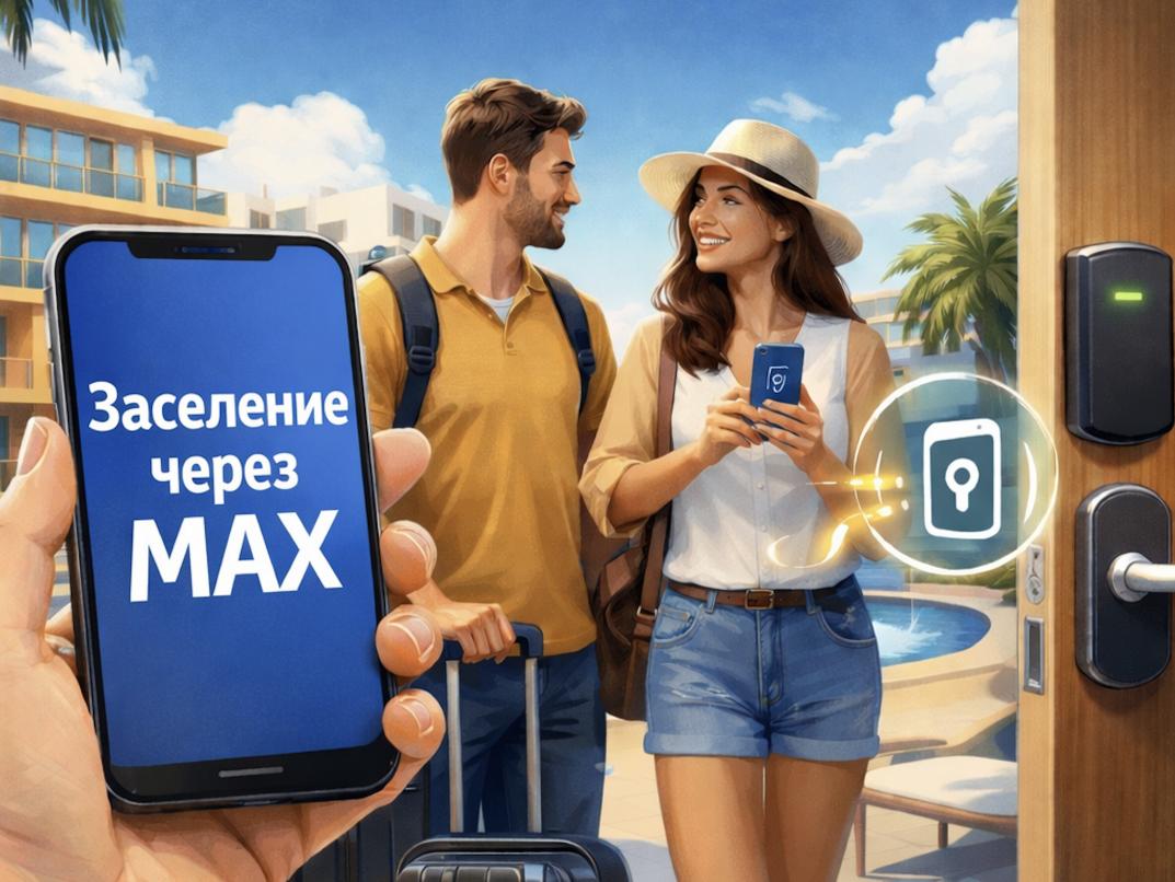 Заселение в отели через MAX